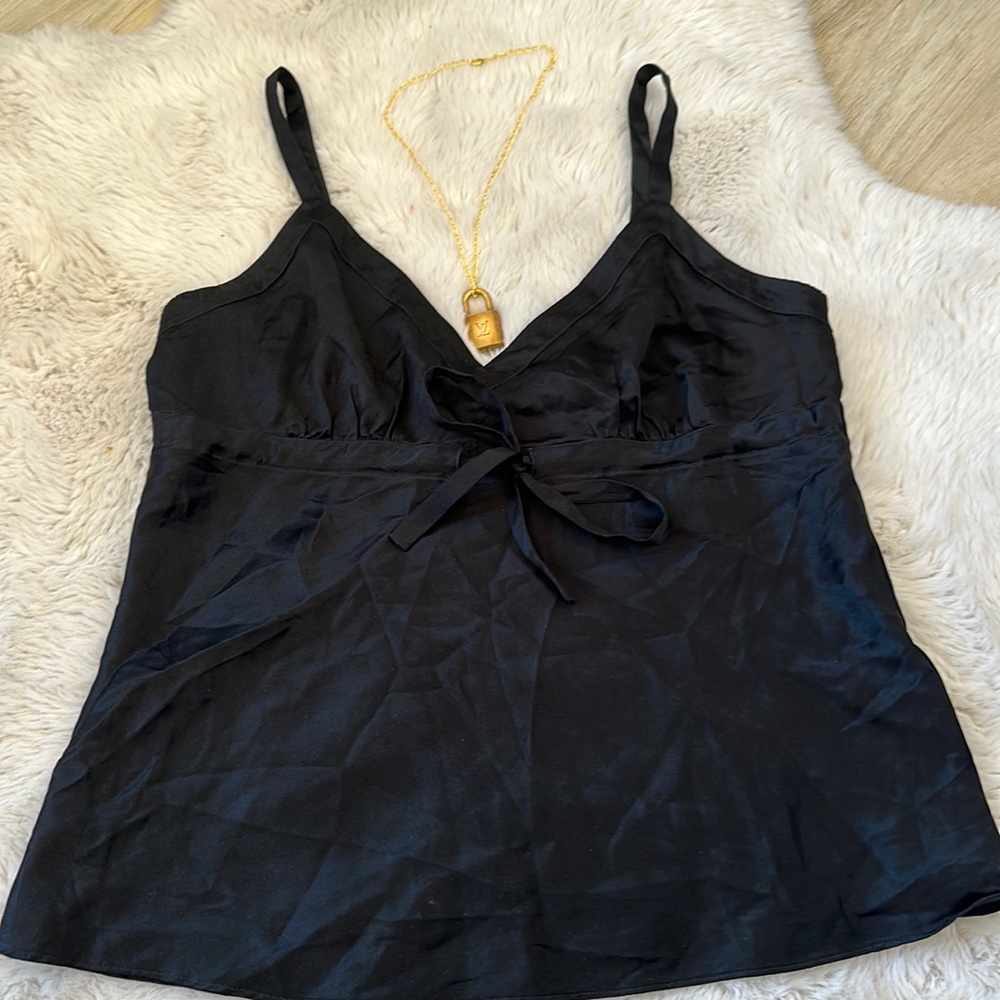 J CREW BLAXK TOP